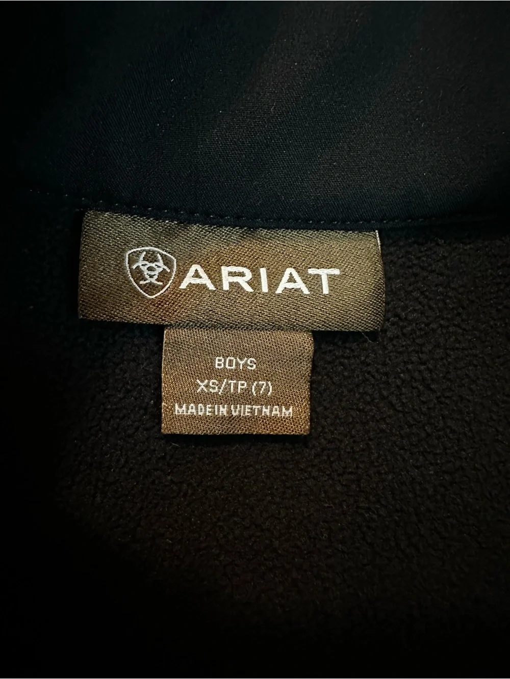 NWOT ARIAT BOYS' 2.0 SOFTSHELL PERFORMANCE STRETCH JACKET